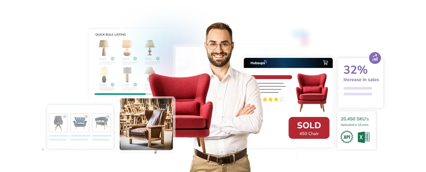 Effortless bulk listing